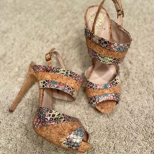 Platform Cork heels